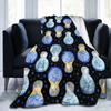 Matryoshka Russian Nesting Doll Knitted Blankets Velvet Cute Ultra-Soft Throw Blanket for Bedding Couch Quilt Multifunction