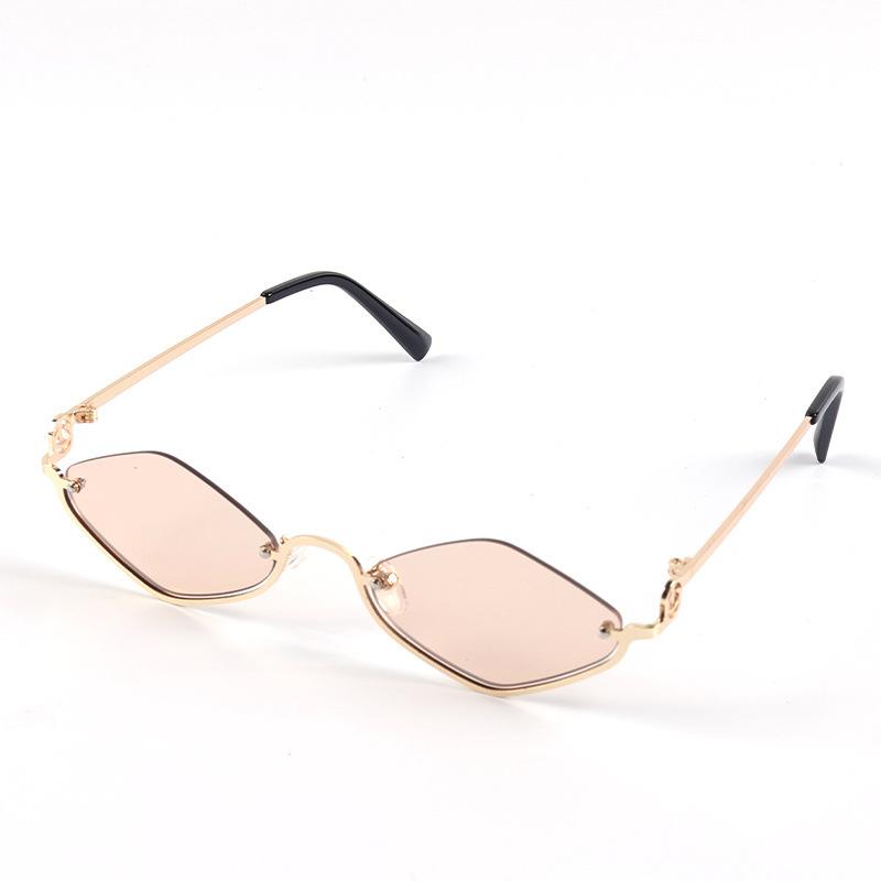 

JYL TS Sunglasses Unisex UV Protection One-piece Cat Eye 683009 A-11329 ліловий колір taupe