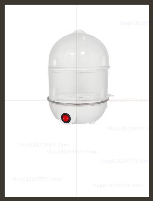 Elektrischer Eierkocher Dampfgarer 14 Eier Kapazität Doppelschichtiger Dampfgarer Weich Mittel Hart Kochen Automatische Abschaltung Küchengerät