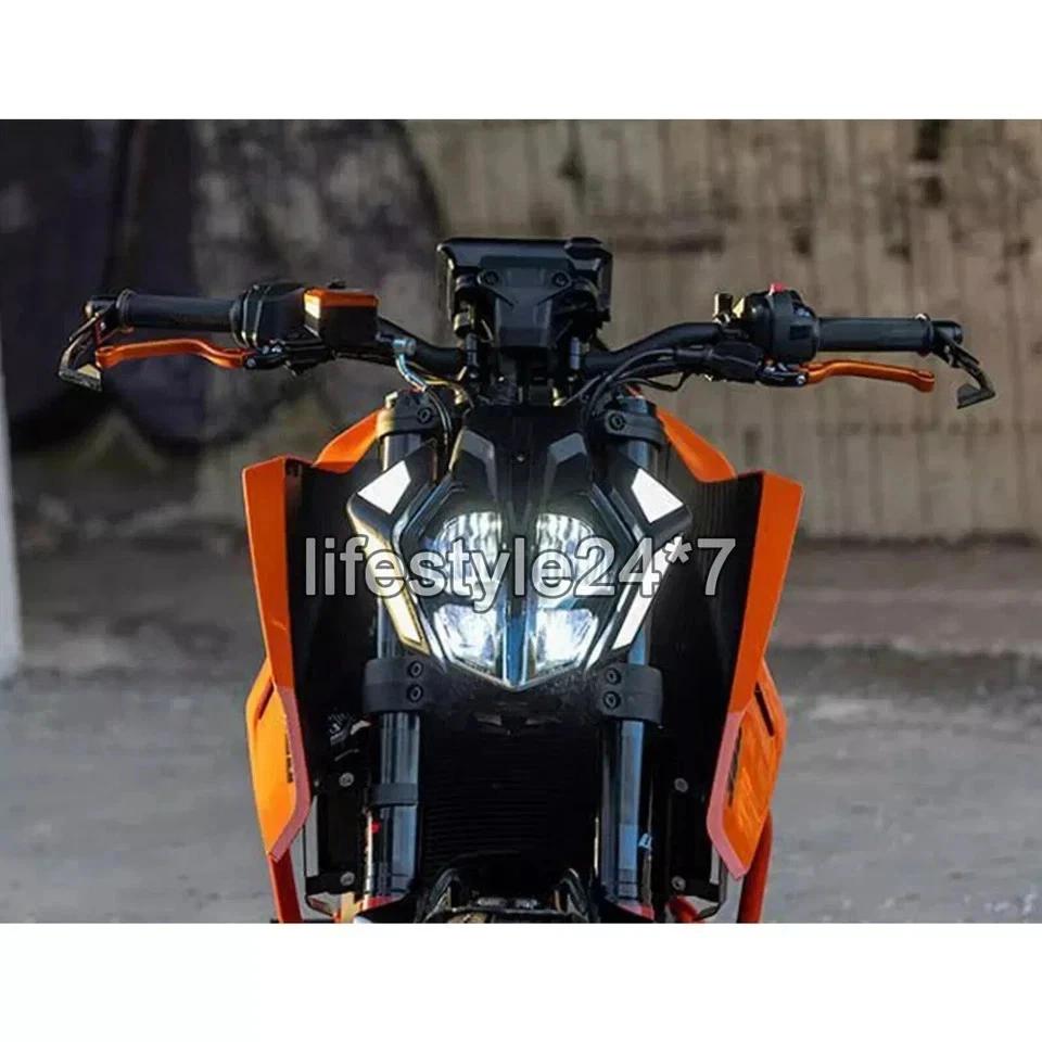 Fit For KTM "LED Front Headlight Headlamp Side Mask LH RH" Duke 250 390 GEN-3