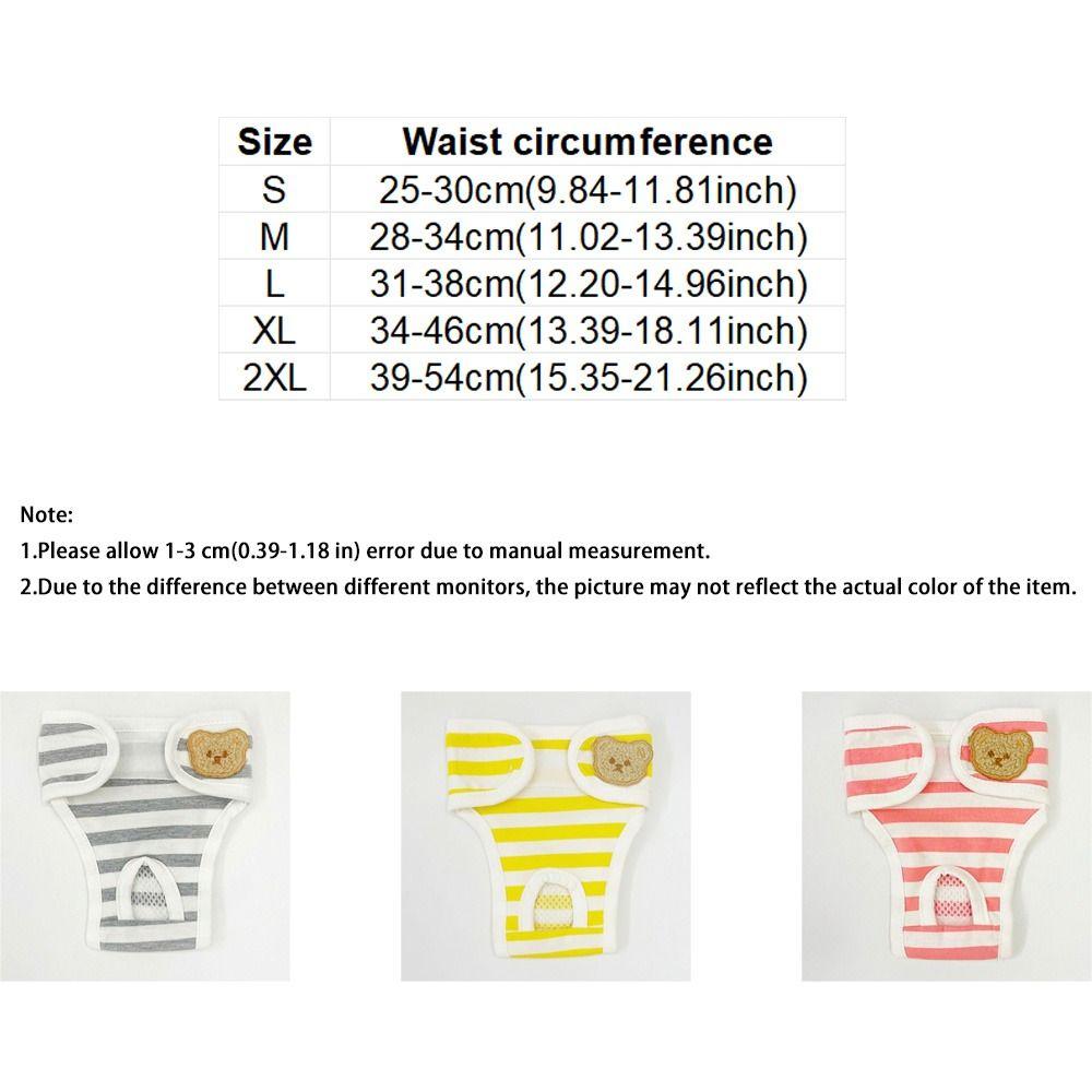Breathable Dog Physiological Pants Leak-proof Dog Menstrual Pants Dog Diaper Dog Heat Season