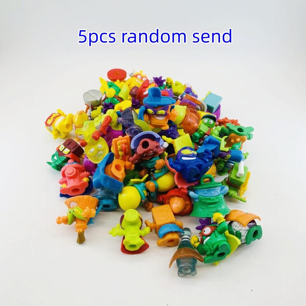 

5-15Pcs Original Superzings Action Figures 3CM Superthins Garbage Trash Collection Model Toys for Kids Gift No Repeat