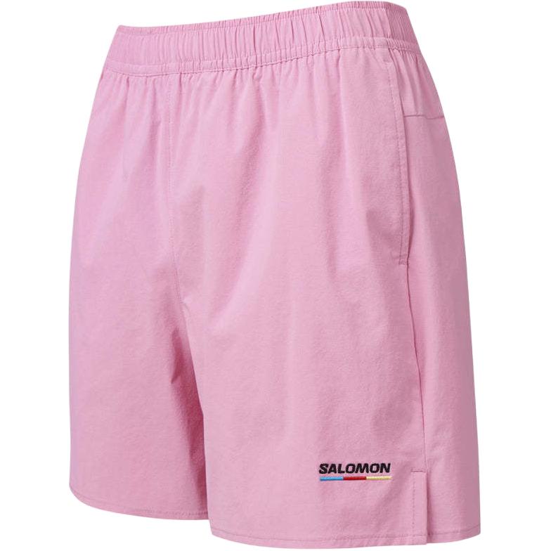 Salomon Blast Race Flag Fashion Comfortable Versatile Shorts Unisex Shorts Pink C28225