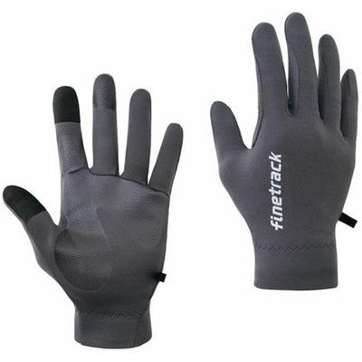 Finetrack Merino Spin Gloves, Dark Gray, Size Small, FGU0221-DKGY