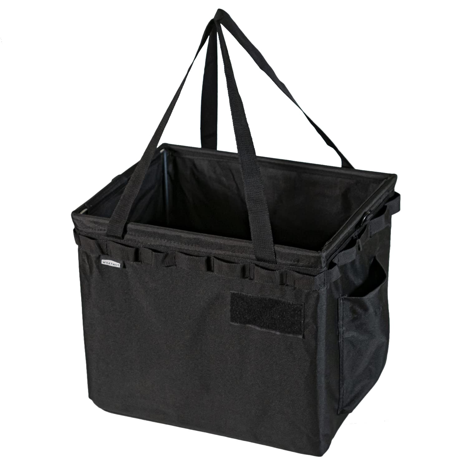 

Контейнер для хранения WHATNOT Инструмент 360 мм шириной x 250 мм глубиной x 320 мм сумка, черный, высокий, OBHD-01-BK чёрный