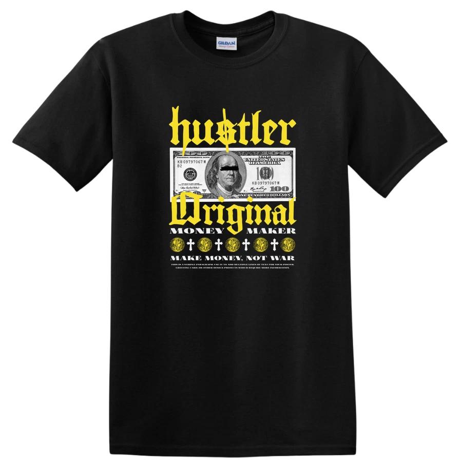 Hustler Money Graphic T Shirt Cool Vintage Style Original Tee for Men Women XXXL