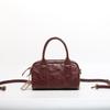 Simple And Fashionable Cowhide Bag, Niche Genuine Leather Women'S Bag, Commuter Trendy Bag, Portable Shoulder Messenger Women'S Bag
