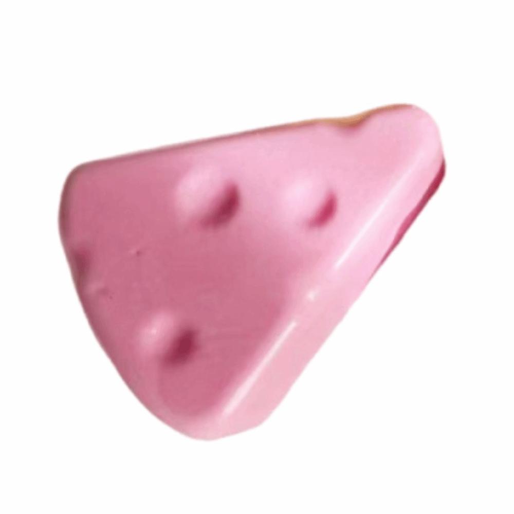 Super Soft Cheese Squeezed Cube Realistic Slow Rebound Fidget Toy Cheese Pinch  Children's Gifts