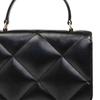 Tory Burch Kira Diamond Quilted Chain Shoulder Bag Magnetic Closure Leather Mini Crossbody Handbag Women Handbags Black 158326-001