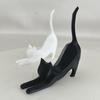 1/2/3Pcs Lifelike Cat Sculpture 3D Printed Handcrafted Simulation Cat Ornament Party Home Decoration Cat Lover Gift