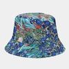 Bucket Hat Women Men Spring Summer Hats For Women Printed Fisherman Cap Double Sided Outdoor Sunscreen Sun Hat Foldable Bob New