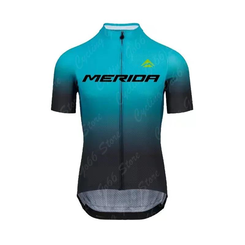 2026 Summer Breathable Cycling Suit Set Maillot Cycling Clothing Road Bike Suit Mountain Bicycle Shirt Bib Shorts MTB Ropa Merida