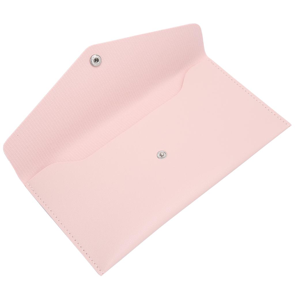 Professionell kosmetisk borstförvaringsväska Resvänlig bärbar sminkborstväska Organizer (Rosa)