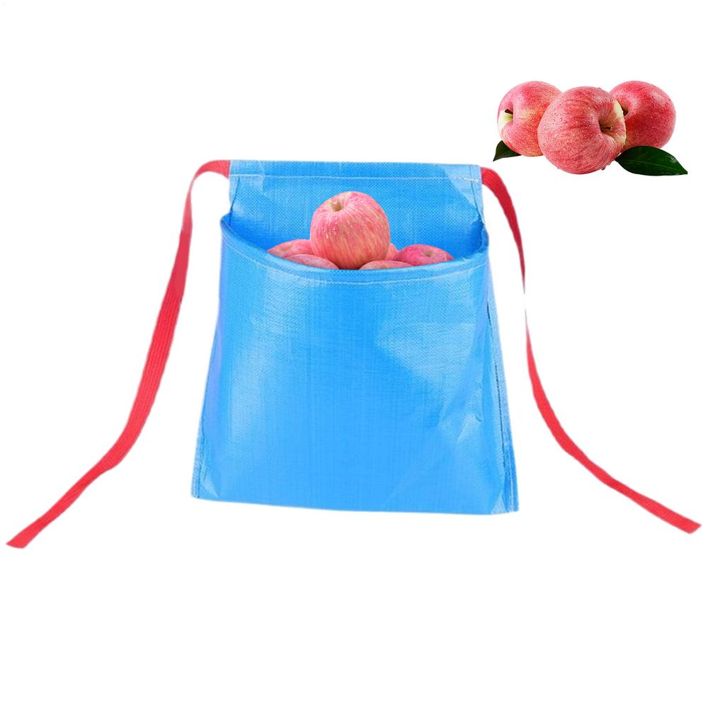 Harvest Apron Fruit Picking Bags Wide Opening Fruit Picking Bag For Orchard Farm Waterproof Egg Collecting Pouch