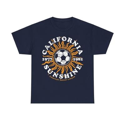 Camiseta da Equipe de Futebol California Sunshine Est 1977