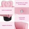 Sillón Sofá Infantil para Niños Sillón Infantil Asiento Relajarse Sala de Juegos Asiento Niña Princesa Rosa