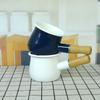 Enameled Milk Pot Baby Supplement Pot Can Be Boiled Simmering Jam Butter Pan Kitchen Cookware