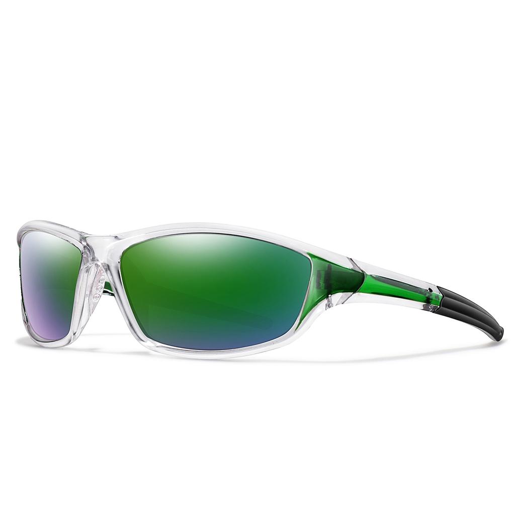 Men's Polarized Cycling Sunglasses Women's Fashion Oval Full Frame Windproof Sports Glasses for Cycling Running Hiking UV400 7