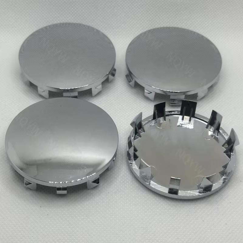 4 stk/parti 56,5 mm Blank No Logo Bilhjul Senterkapsler Felg Navdeksel ABS Navkapsel Støvtette deksler Automodifikasjonstilbehør