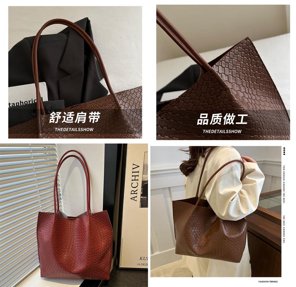 Trendy Woven Vintage Tote Bags For Women Comfortable Everyday Shoulder Bags