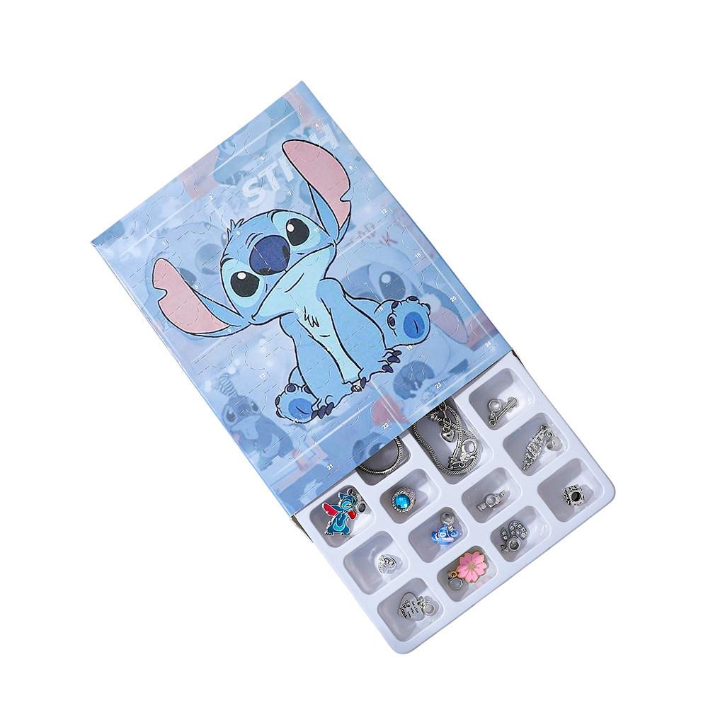 

Stitch Charm Bracelet Set With Alloy Beads For Gift And Collection
