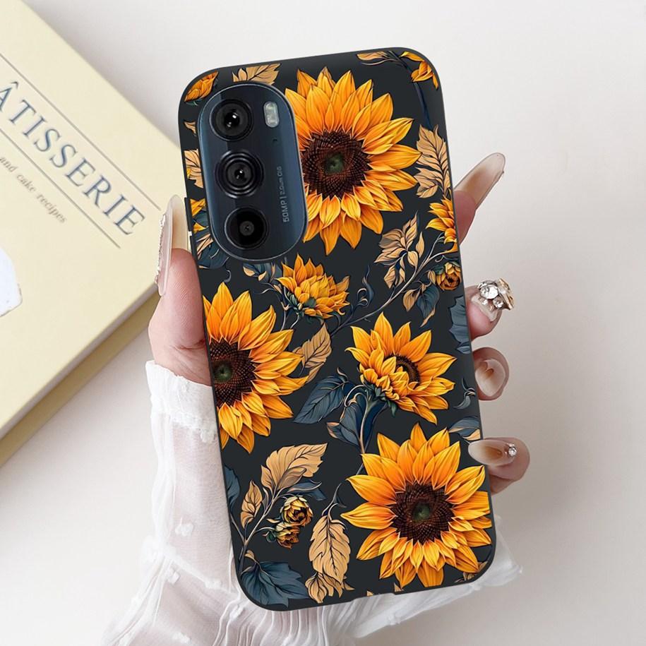 For Motorola Edge 30 Pro Case XT2201-1 Cover Lovely Panda Bowknot Silicone Shockproof Cover For Moto Edge Plus 2022 Edge30 Funda