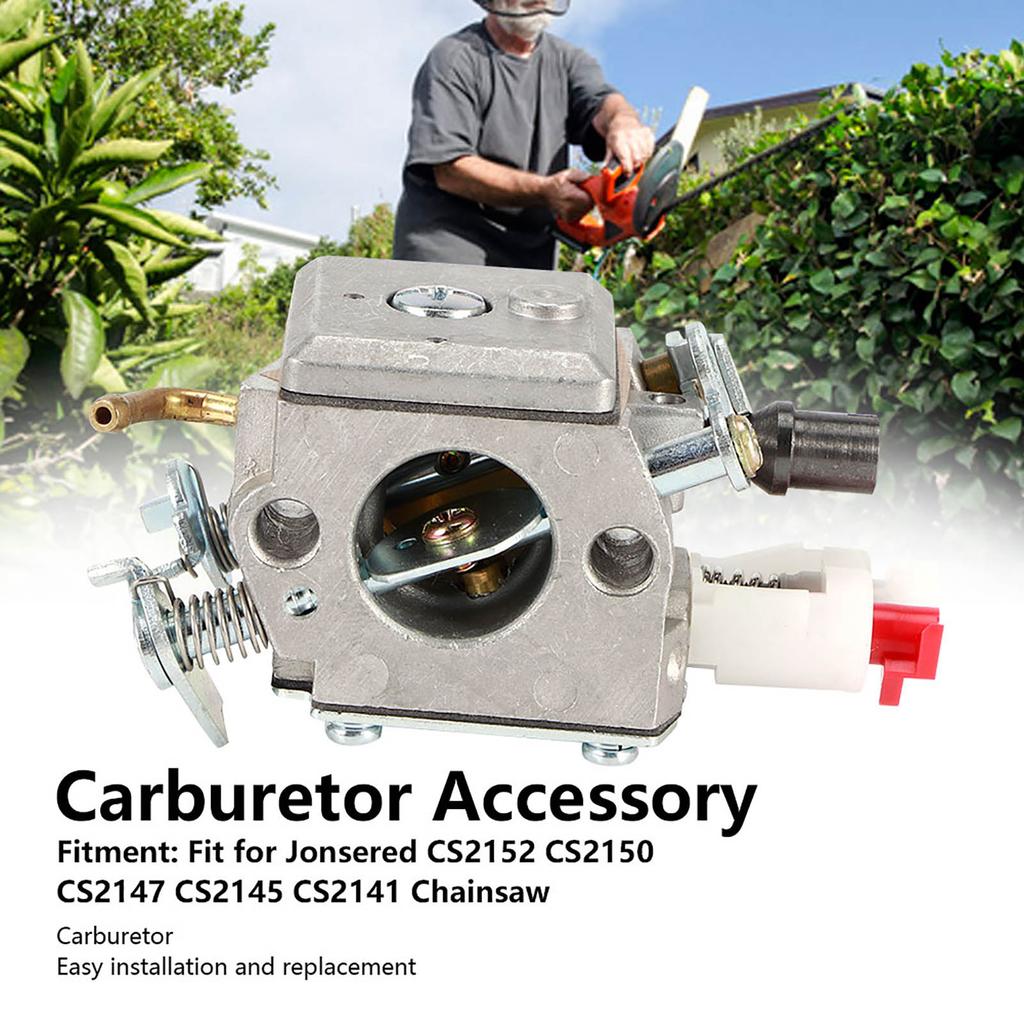Carburetor Fit for Jonsered CS2152 CS2150 CS2147 CS2145 CS2141 Chainsaw Accessory