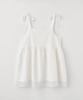 Selliteiljeu Flower Embo Bustier Dress_Ivory