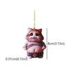 Car Pendant Versatile Charm Fat Shiba Keychain Acrylic Puppy For Car Mirror Backpacks for Home Party Thanksgiving Gift Decor