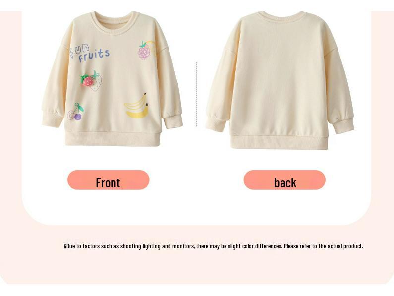 Autumn European & American Style Children's Cartoon Sweatshirt: Round Neck, Long-Sleeved Pullover for Kids