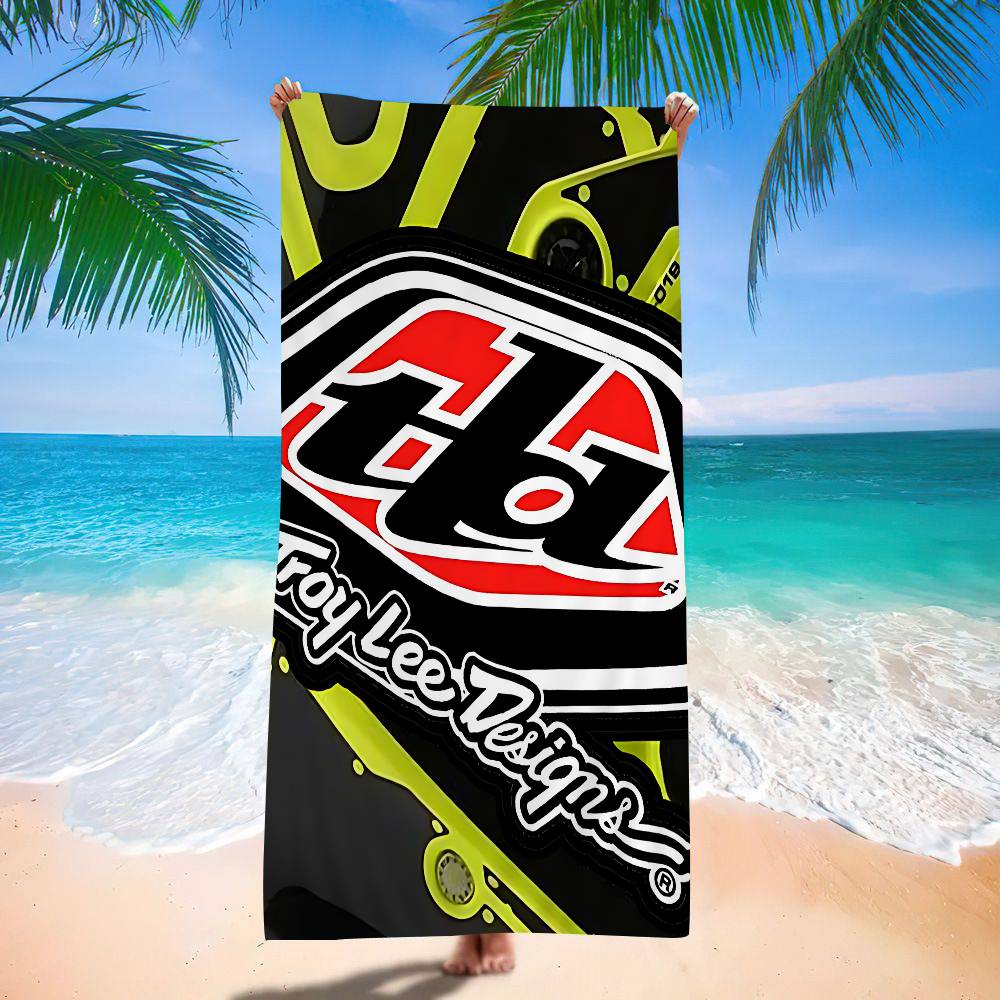 T-Troy L-LeeS Designs Microfiber Blanket Quick Drying Beach Towels Oversized Printing Super Absorbent Pool Towel Blanket