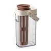 Transparent Coffee Cold Brew Pot Plastic Tea Pitcher Water Bottle Water Jug  Office