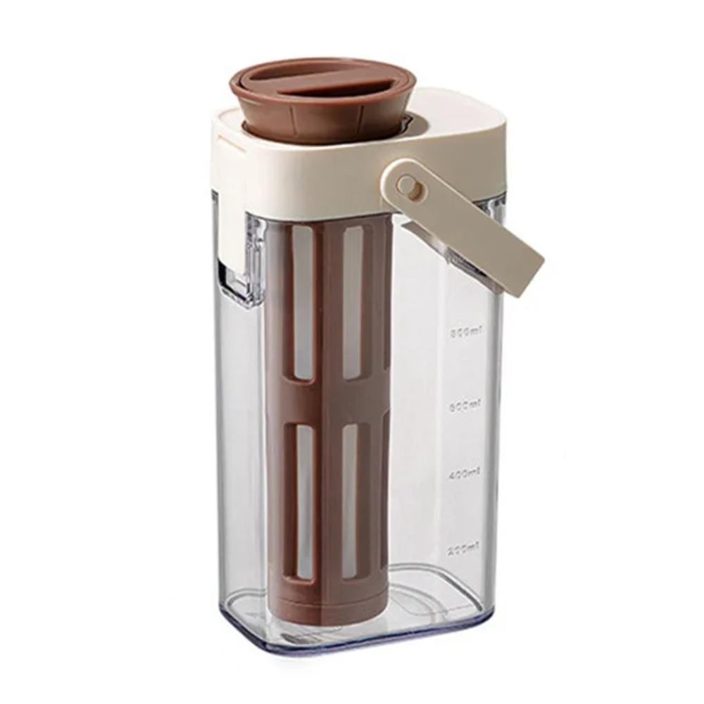 Transparent Coffee Cold Brew Pot Plastic Tea Pitcher Water Bottle Water Jug  Office