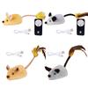 Interactive Cat Toy Electronic Mouse Moving Cat Toys Moving Cat Mouse Toy for Kitten Indoor/Outdoor Exercise
