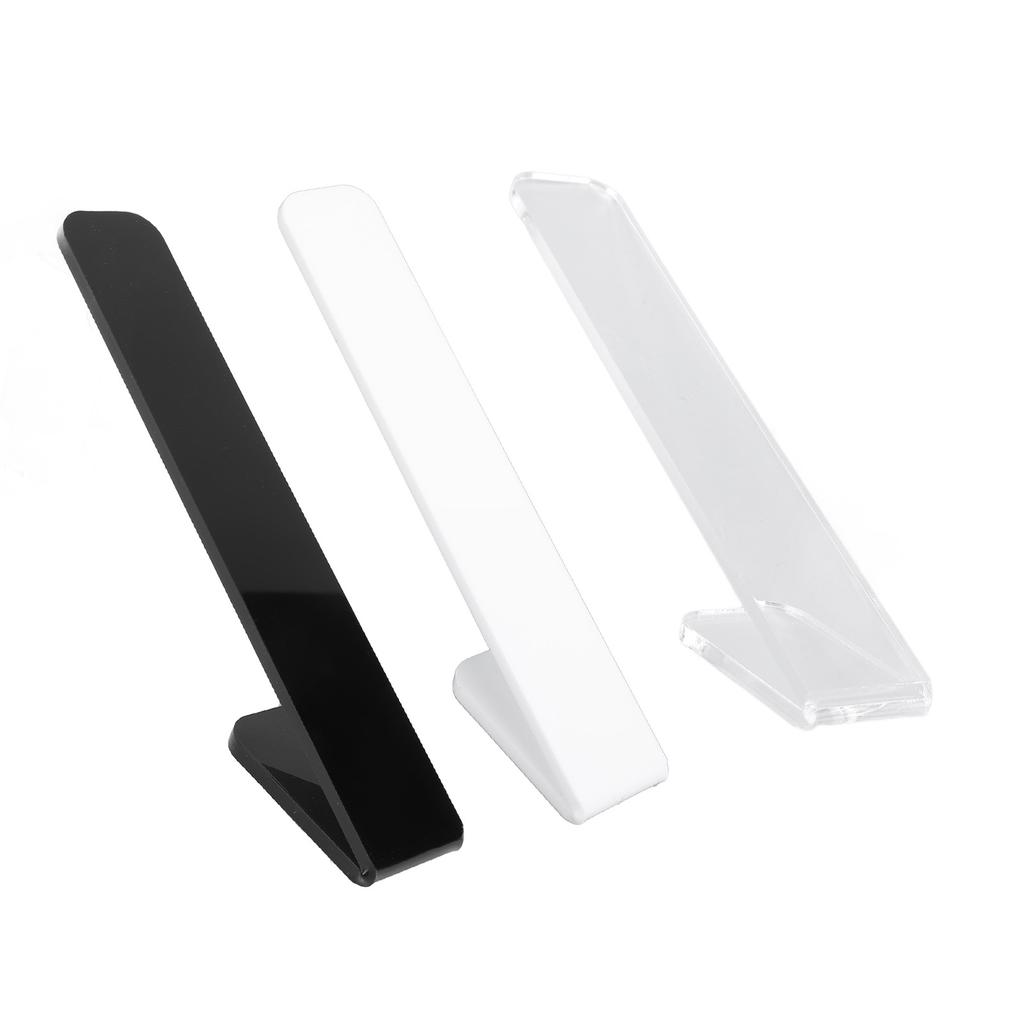 3 Stück Huthaken für Baseballkappen Transparentes Acryl V-Form Klebeaufhänger Organizer Halten 10