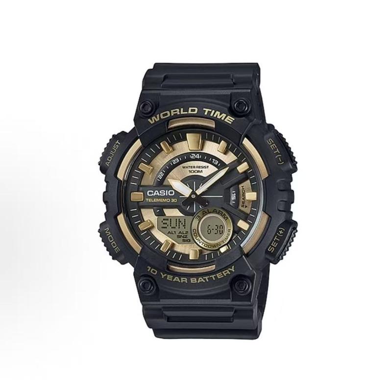 CASIO Customized watch modified series ink cartridge gold medal fashion trend watch waterproof for daily life versatile AEQ-110BW-9A золотой