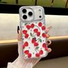 Applicable To Iphone16 Mobile Phone Case Diamond Lens Frame Apple 17 Transparent Magnetic Case Small Fresh Flower 15pro