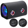 12V 24V 220V 10 cali samochodowy sprzęt audio aktywny Subwoofer Bass Tube LED głośnik bluetooth Box HiFi samochód domowy wzmacniacz głośniki Bass 480W