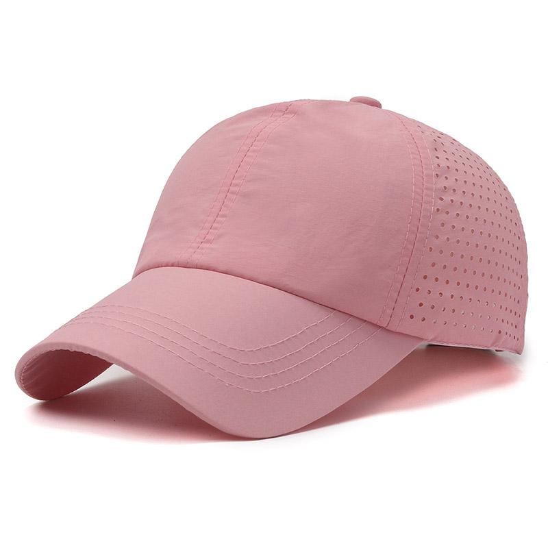 Quick-Dry, Breathable Baseball Cap - Adjustable, Moisture-Wicking Sun Hat for Outdoor Sports & All Seasons