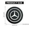 Q1983-1/2Pcs Car Auto Water Cup Slot Non-Slip Mat Water Cup Bottle Holder Mat For Mercedes Benz A B R G Class GLK GLA W204 W251 W463
