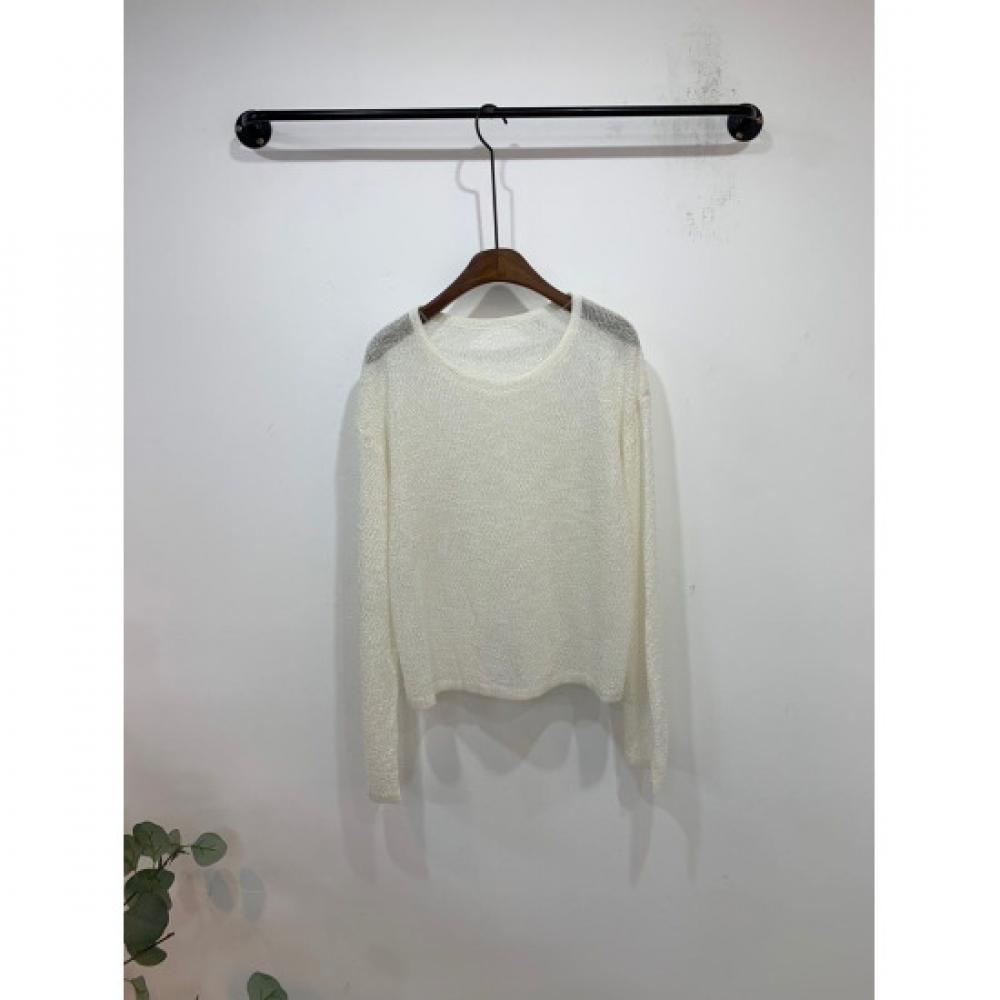 C S In The Room Women U neCk baSiC Long Sleeve Knit 3Color C