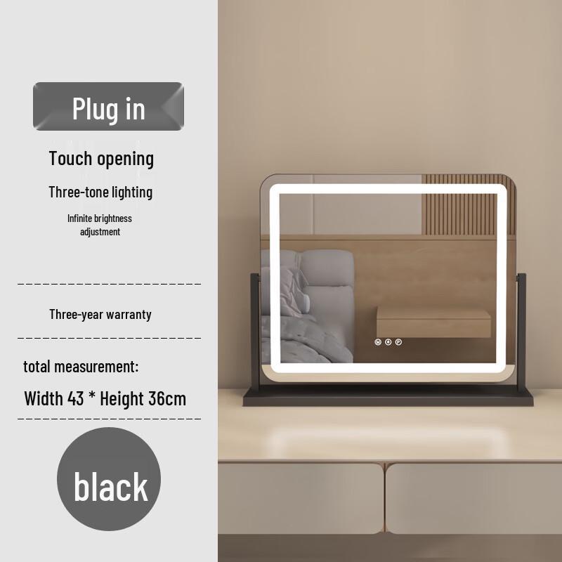MARYYA Large Desktop Vanity Mirror