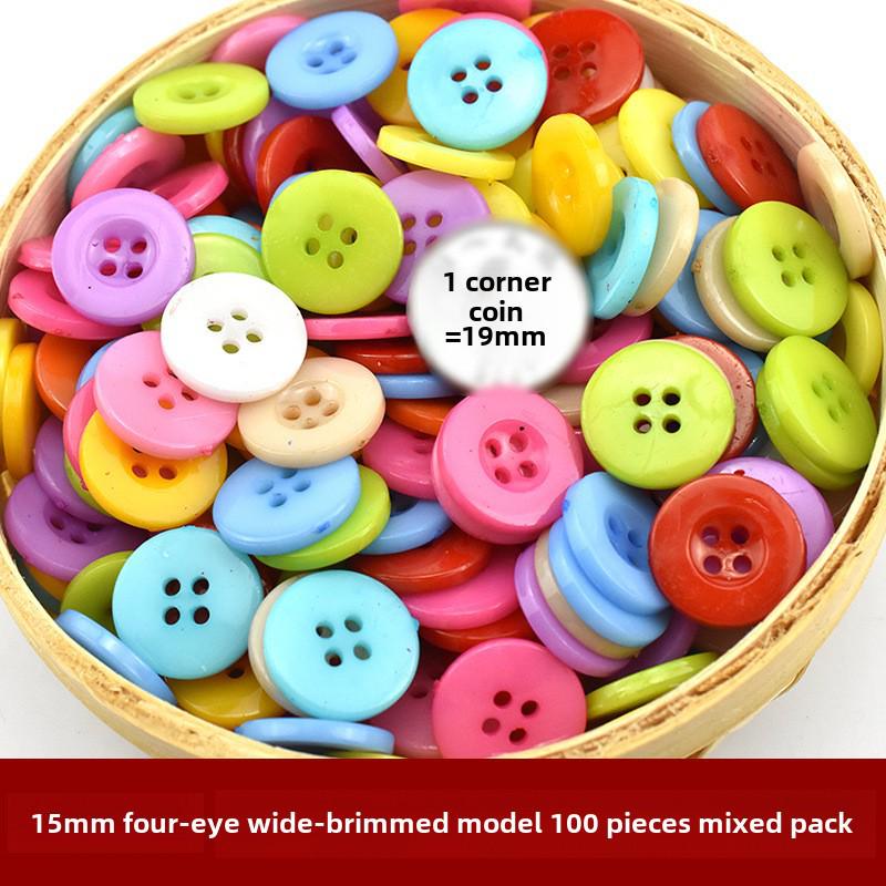 Children's DIY Colorful Button Painting Kit - Creative Love Bear Design for Kindergartens