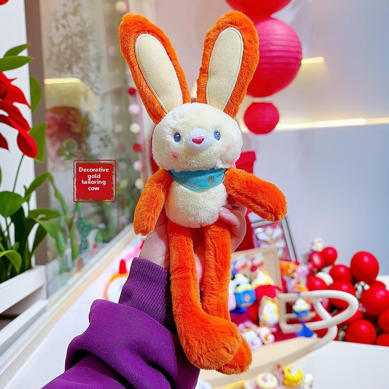 Joyful Lion Dance God Of Wealth Capybara Plush Pendant With Hanging For Year New