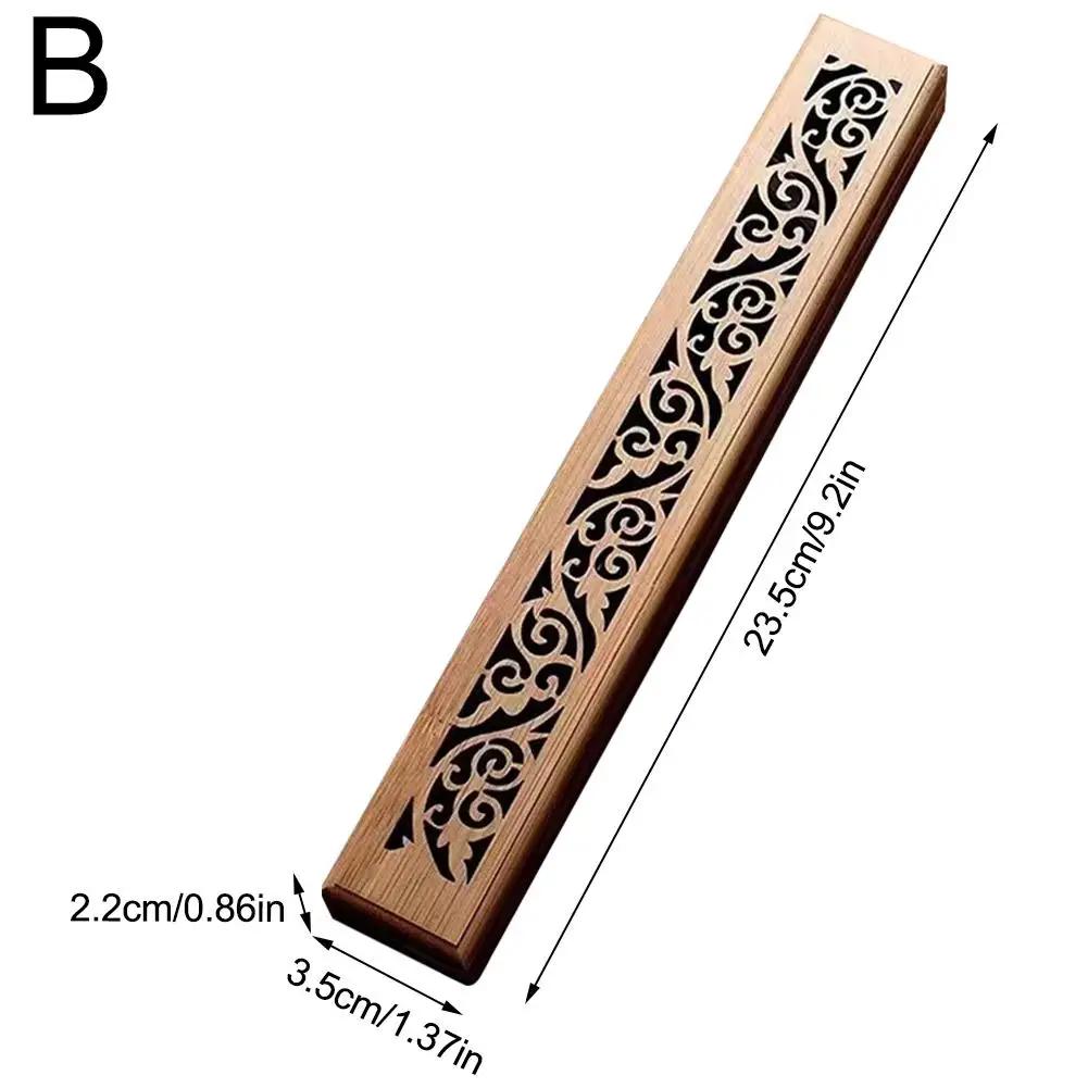 

Простая бамбуковая лежачая подставка для благовоний, основа для ароматов, гнездо для линейных благовоний, портативная подставка для благовонных палочек, домашнее украшение