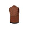 FILA Fashion Zip Collar Sports Down Vest Men Vests Leather-Brown A11M242901F-BN