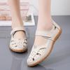 Large Size Loafers Spring and Summer New Women's Sandals Hollow Women's Shoes Hole Shoes Mother Shoes Women's Single Shoes