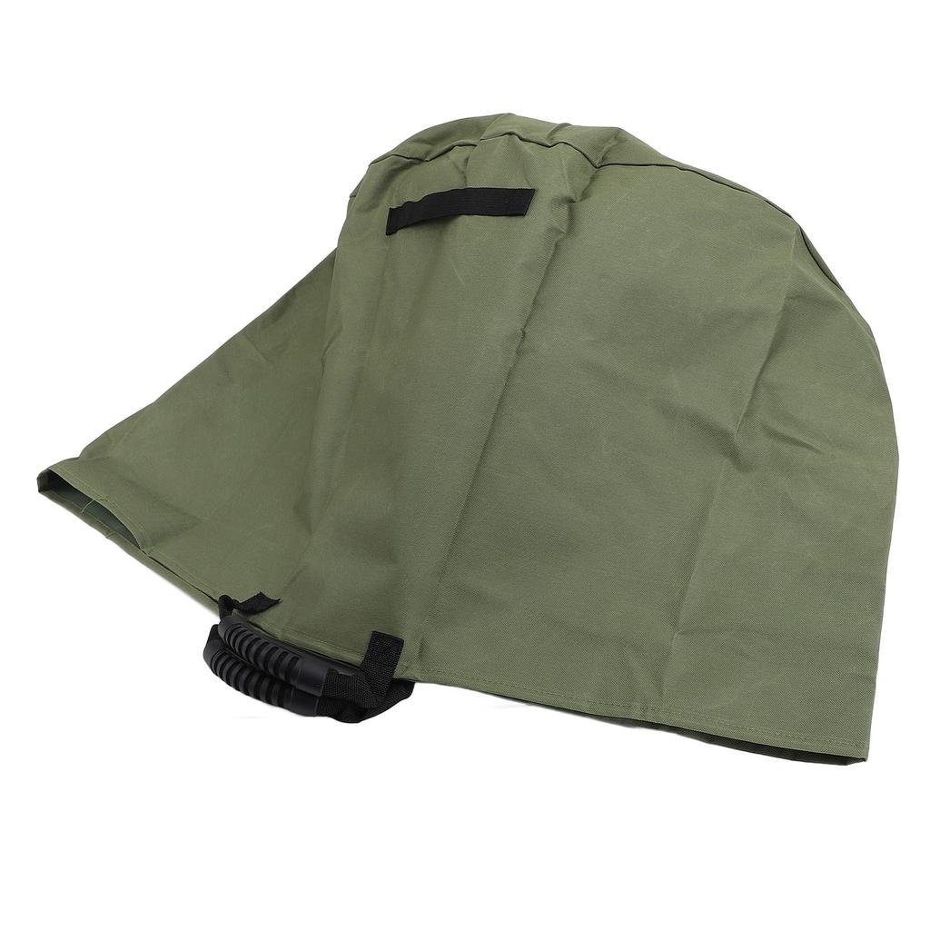 Fallen Leaf Storage Bag with Rubber Handles PVC Elastic Frame Heavy Duty Garden Waste Bag 33