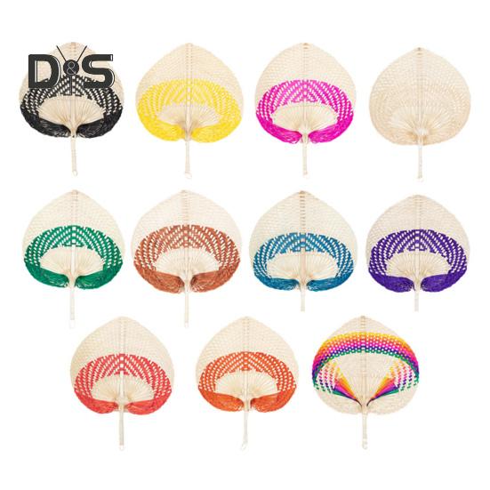 

Веер ручной работы из натурального бамбука, рафии, ручной веер из пальмовых листьев в китайском стиле, летний охлаждающий веер, украшение для свадебной вечеринки