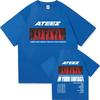 Ateez 2026 World Tour in Your Fantasy 90s Tshrits Mens Women Y2K Oversized High Quality Casual Short Sleeve Tshrit Loose Clothes